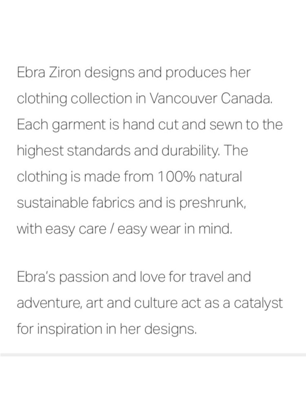 Ebra Ziron Linen Tunic Size M - Picture 8 of 8
